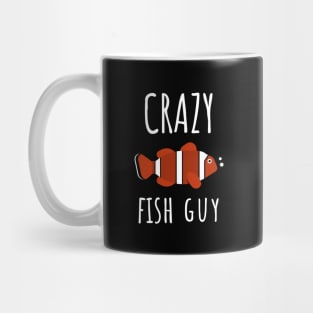 Crazy Fish Guy Mug